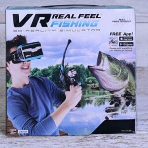 VR Real Feel Fishing 3-D Reality Simulator